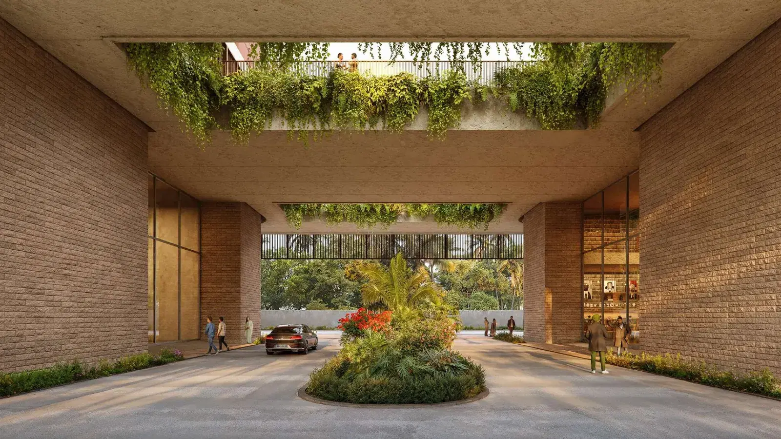 Retail plaza