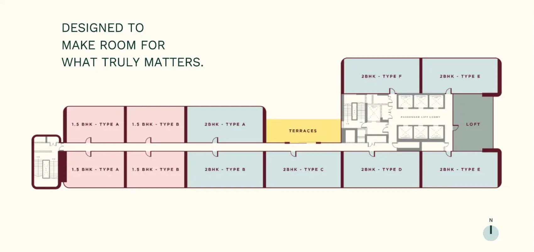Typical floor layout